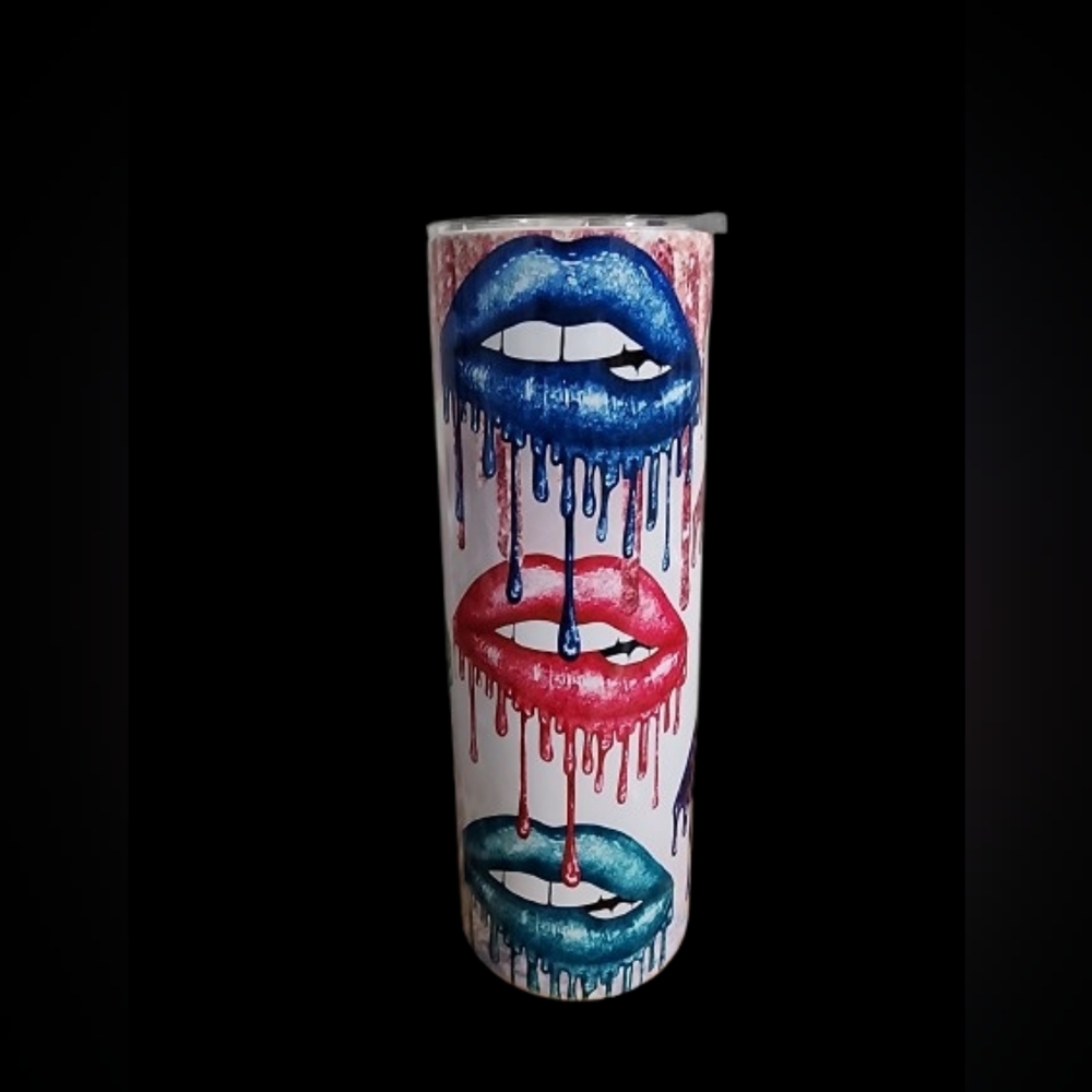 Sexy Dripping Lips Tumbler